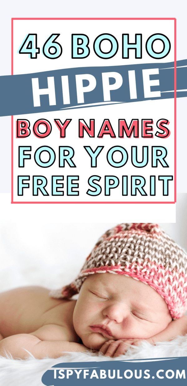 46 Boho, Hippie Boy Names for your Free Spirit! - I Spy ...