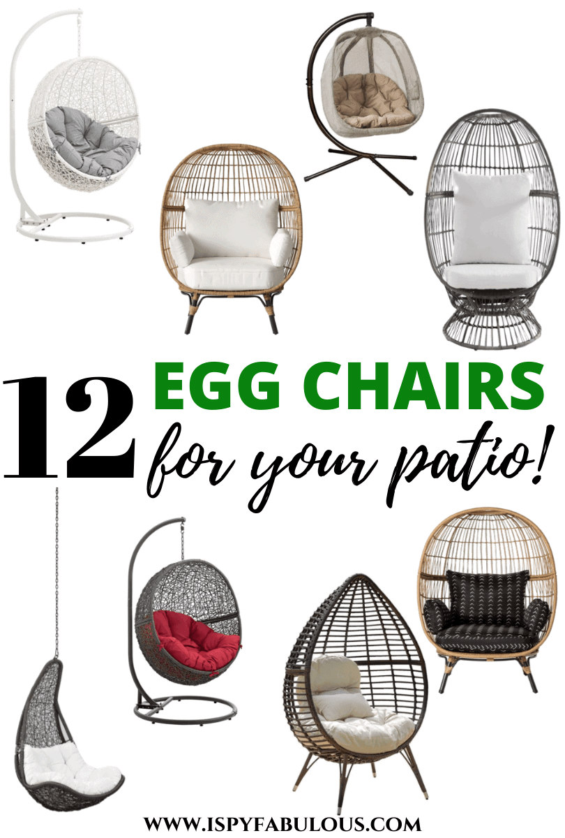 12 Egg Chairs for a Chic & Cozy Outdoor Space!