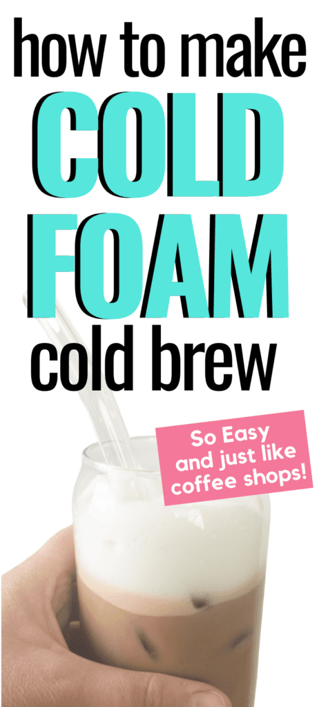 cold foam cold brew