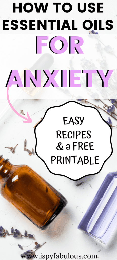 essential oil blends for anxiety