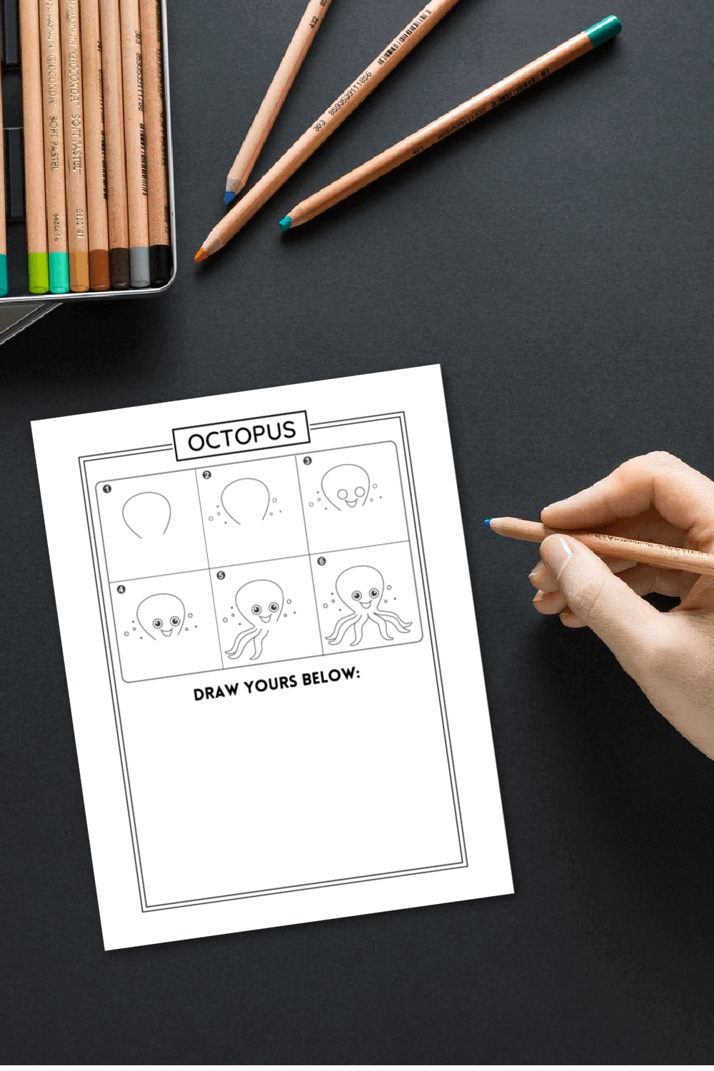 50 step by step drawing worksheets for kids i spy fabulous