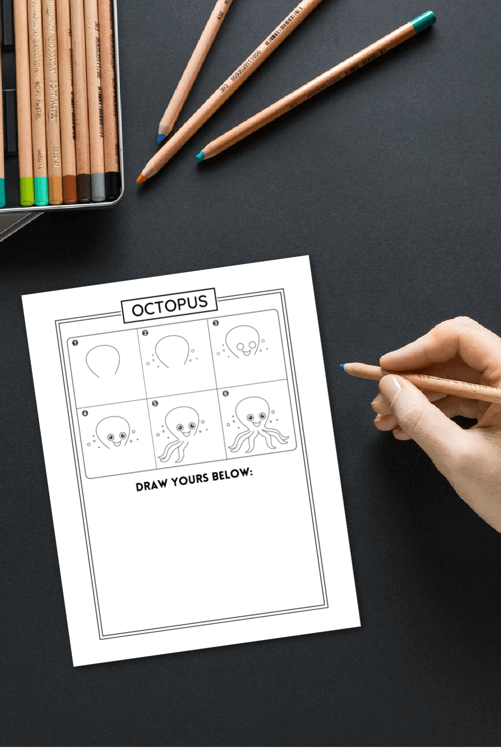 50 Step by Step Drawing Worksheets for Kids!