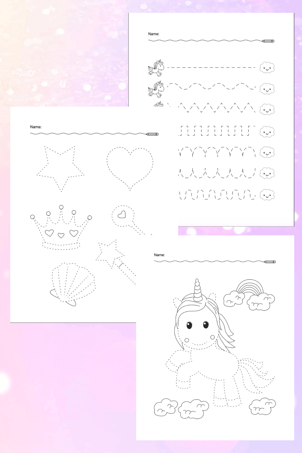 25 Magical Tracing Worksheets for Handwriting Practice – 3 Free!
