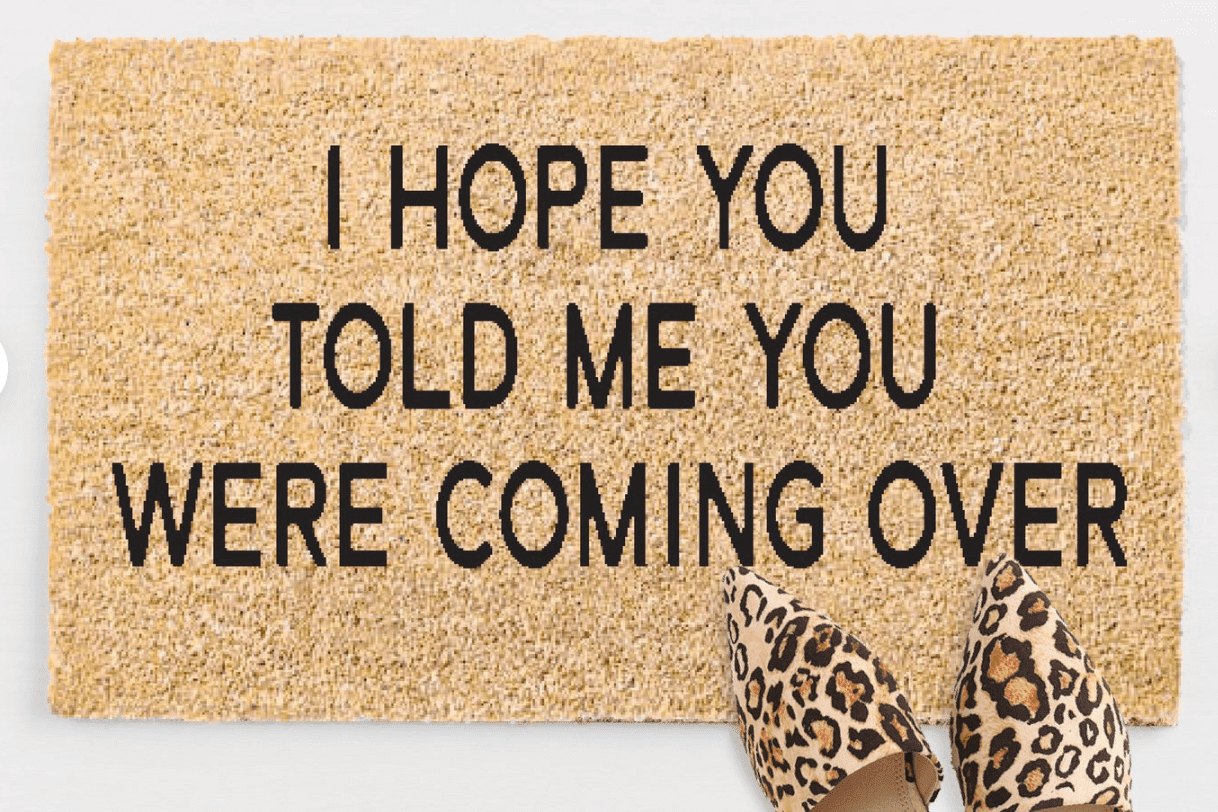 funny doormats