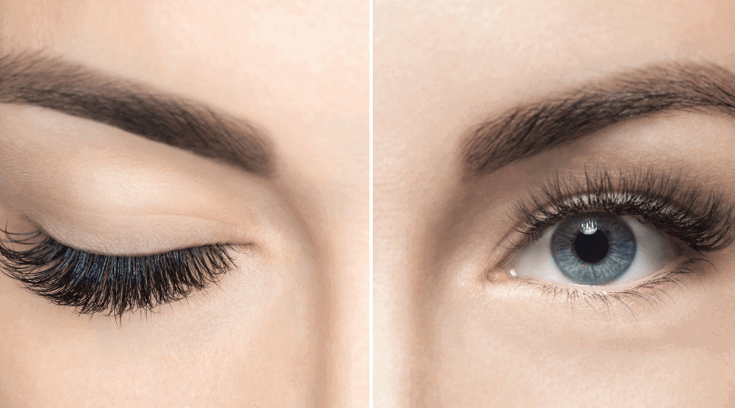 caring for eyelash extensions