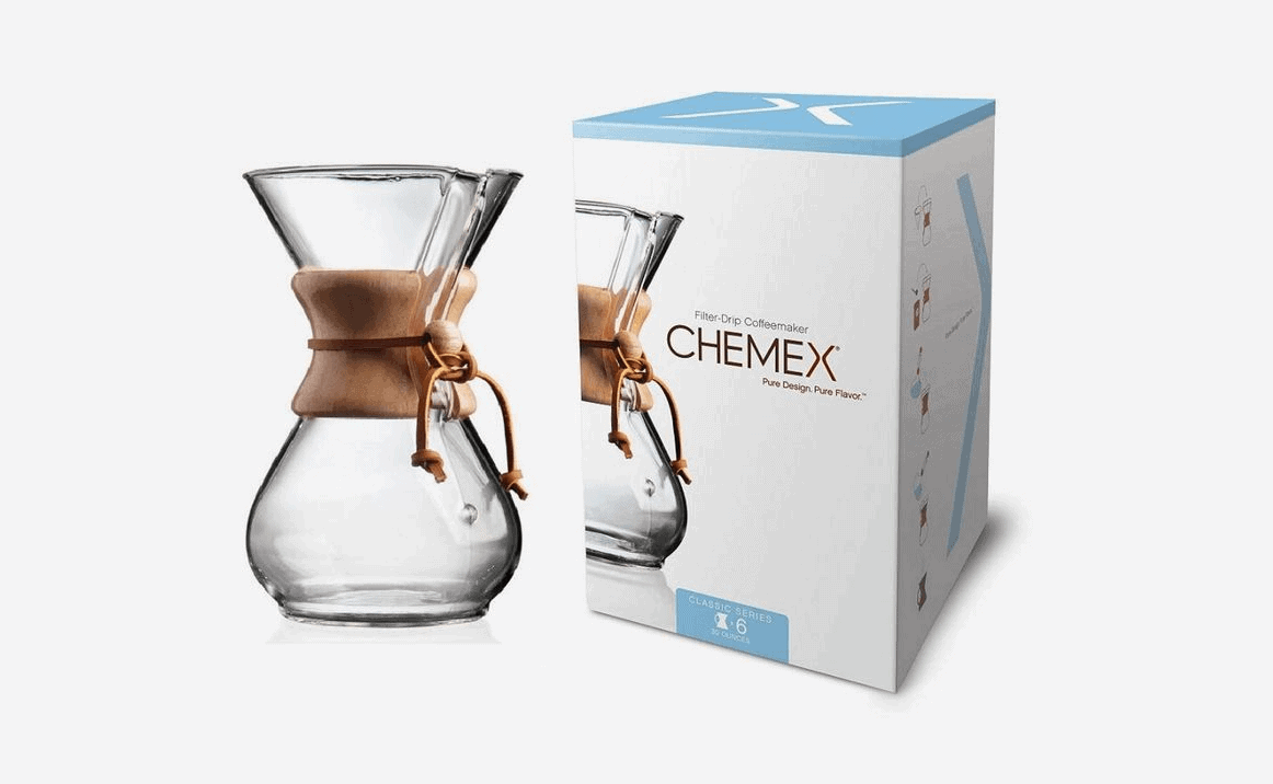 gifts for coffee lovers - chemex pour over