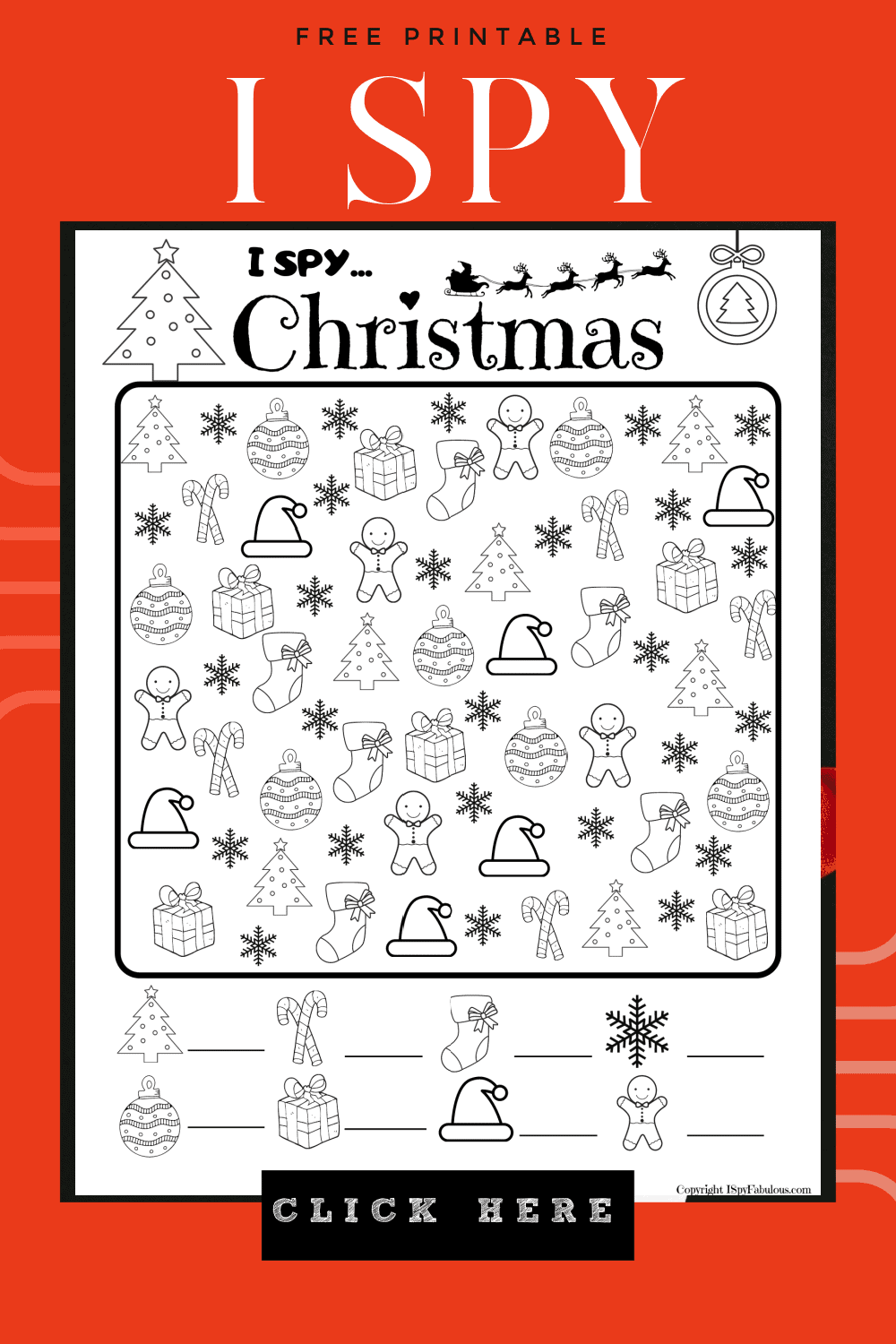 christmas i spy printable