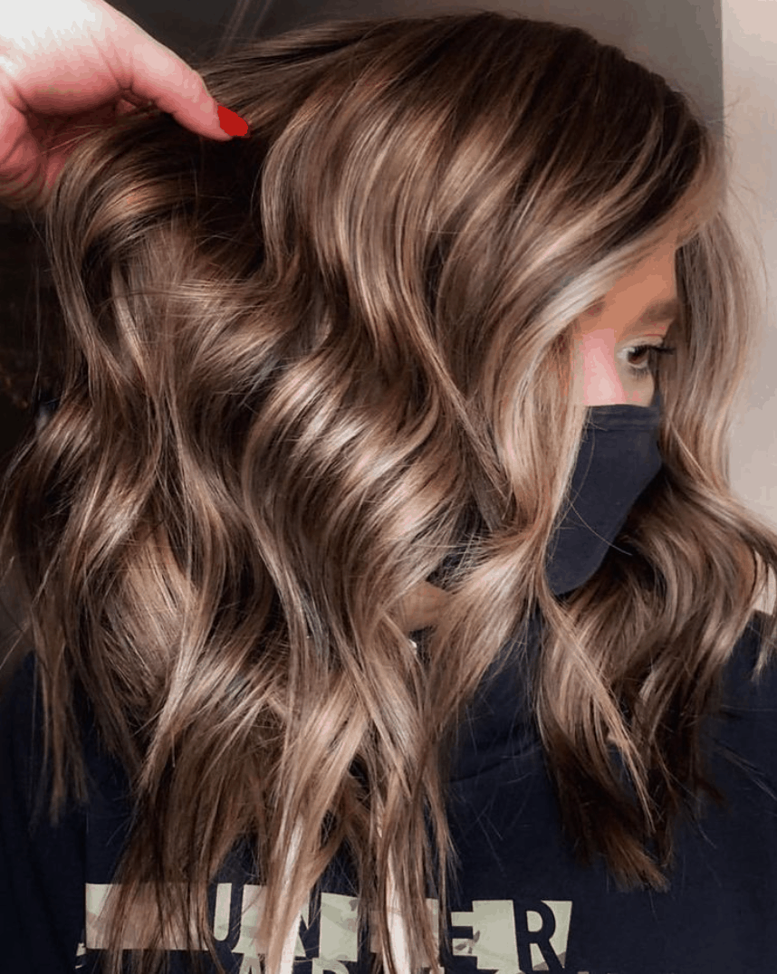 caramel balayage