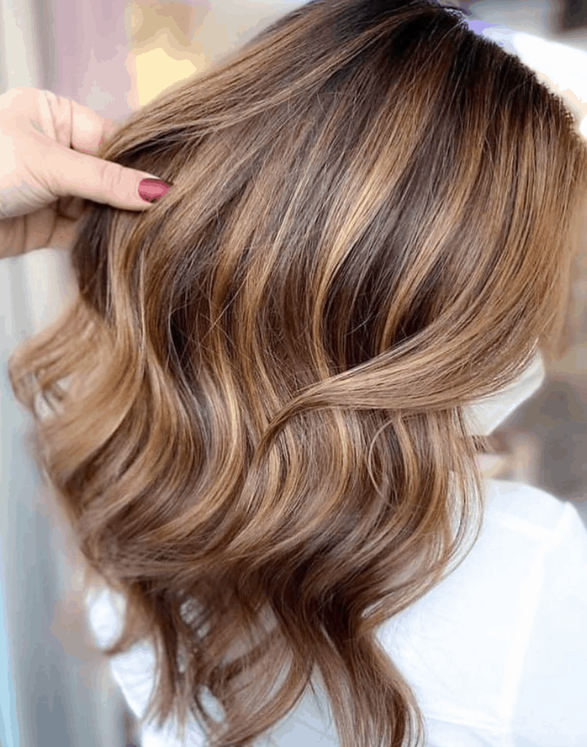 brown balayage