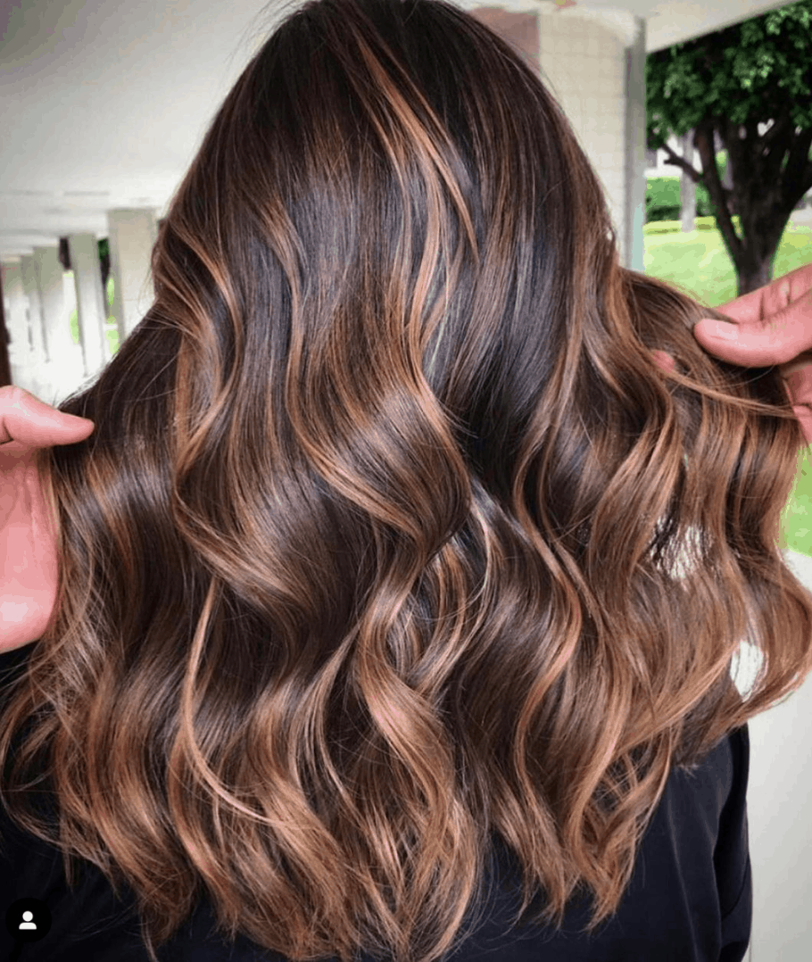 brown balayage