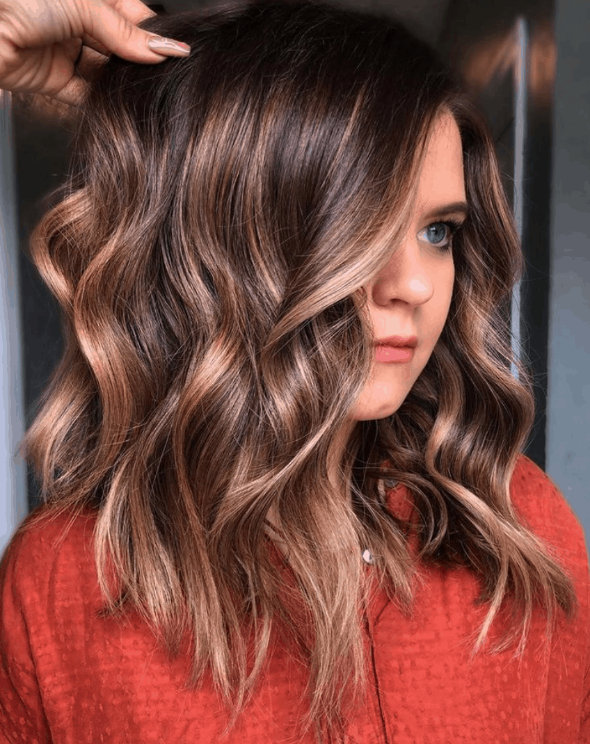 caramel balayage