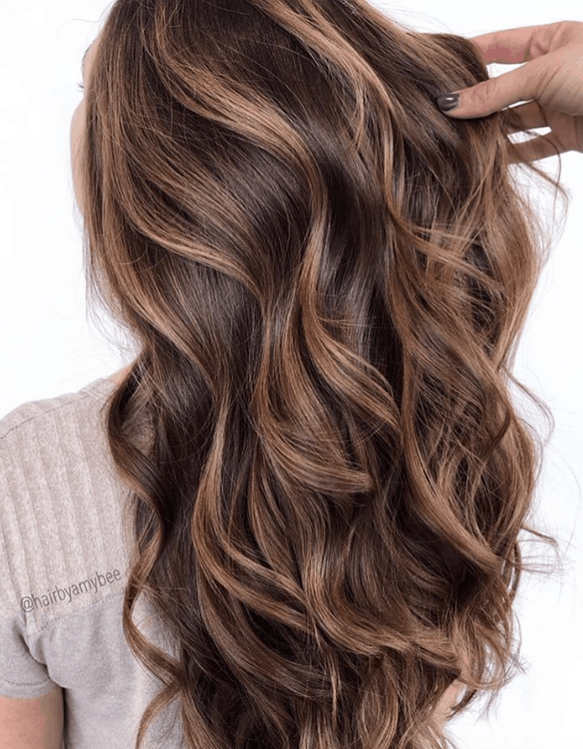 caramel balayage