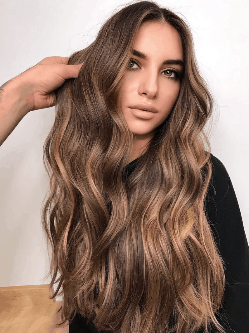 caramel balayage