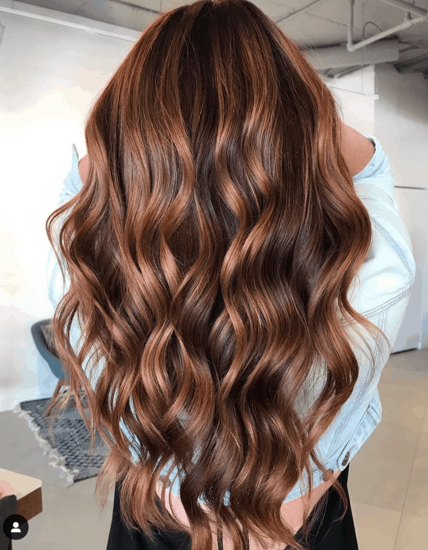 caramel balayage