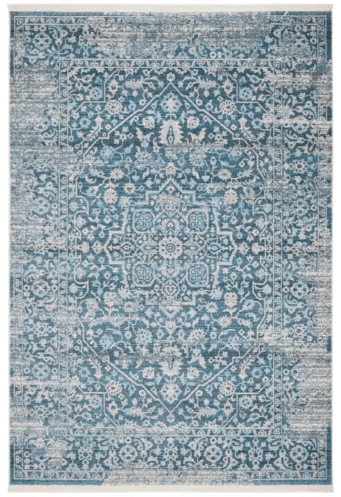 blue area rugs