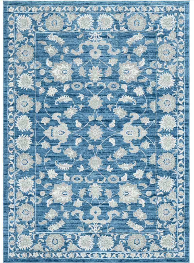 10 Best Affordable Blue Area Rugs with Caitlin Wilson Vibes I Spy