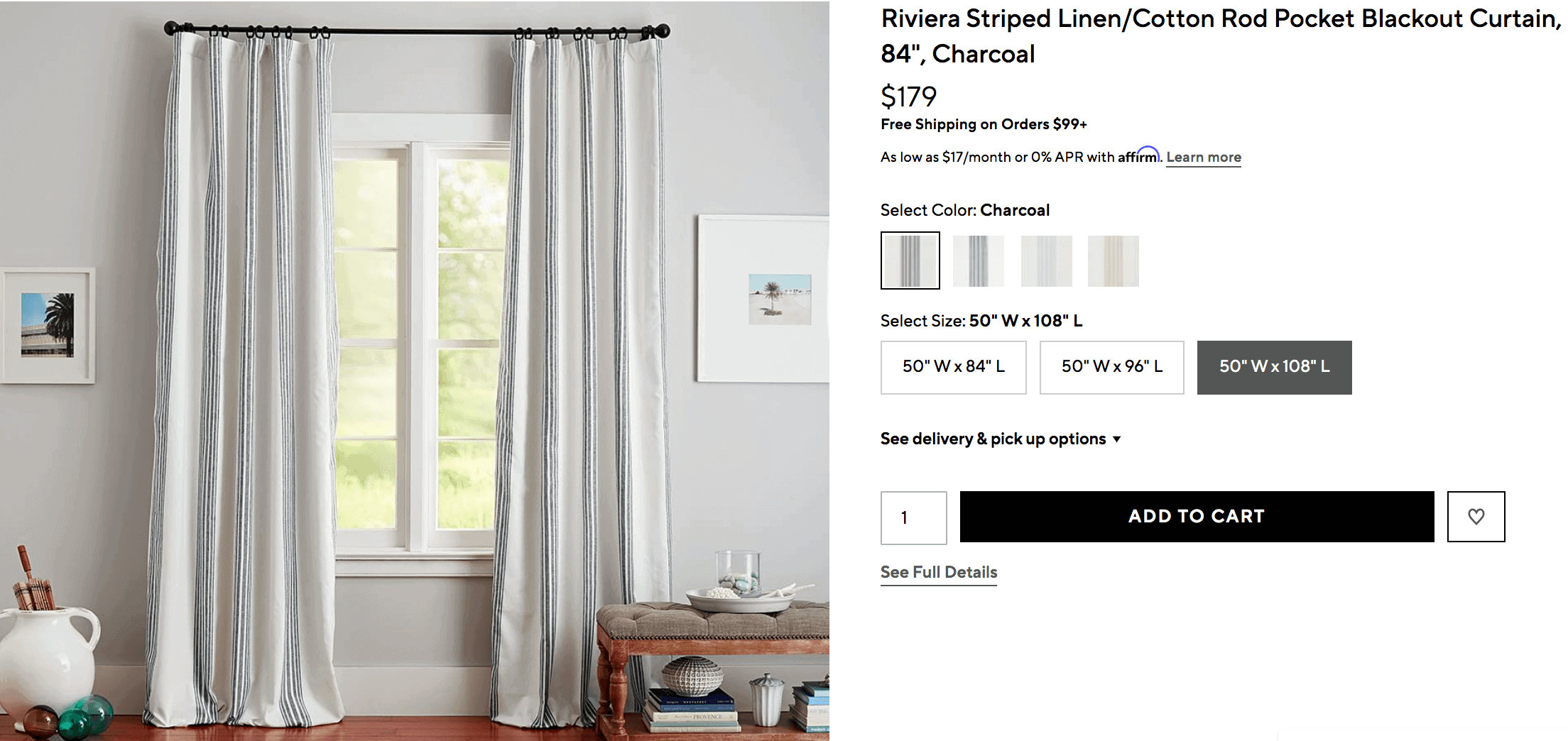 pottery barn curtains