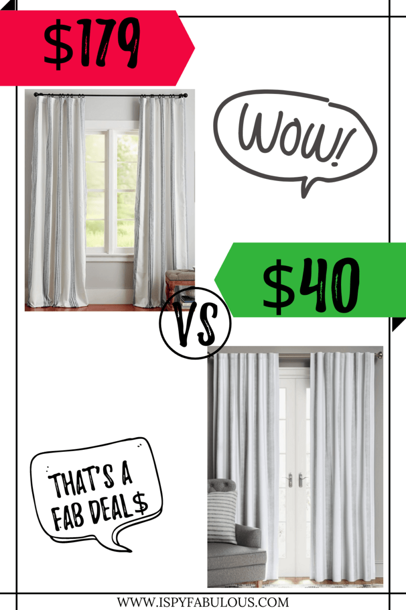 Fab Deal$: Pottery Barn Curtain Copycats!