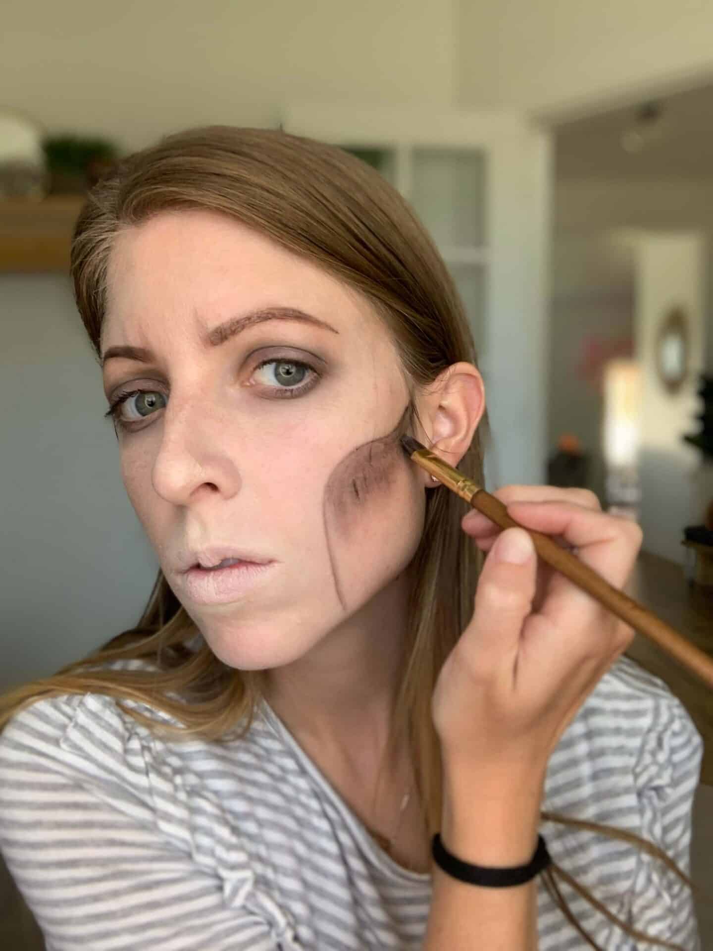 An Easy Skeleton Makeup Tutorial With Real Makeup (VIDEO) I Spy Fabulous