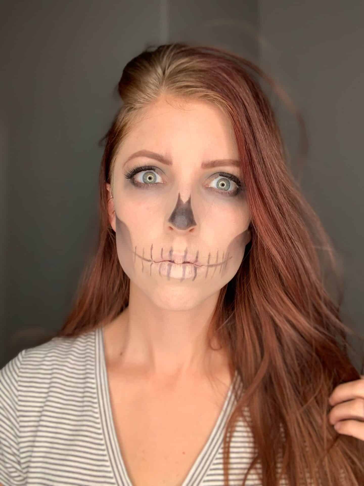 skeleton makeup