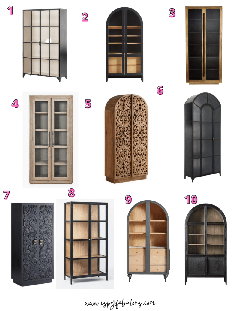 10 Gorgeous Cabinets For Every Home Starting at $500!