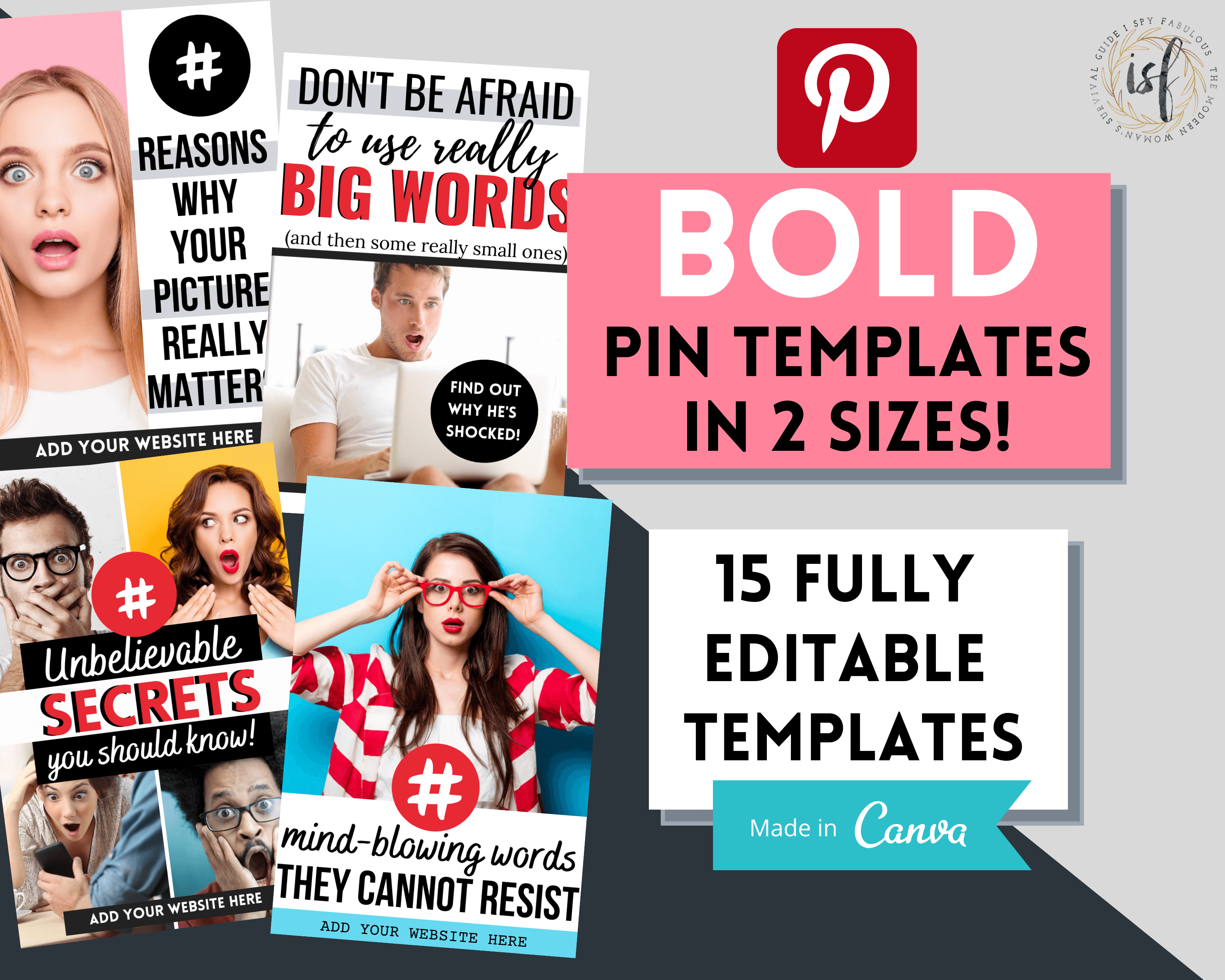 pinterest pin templates