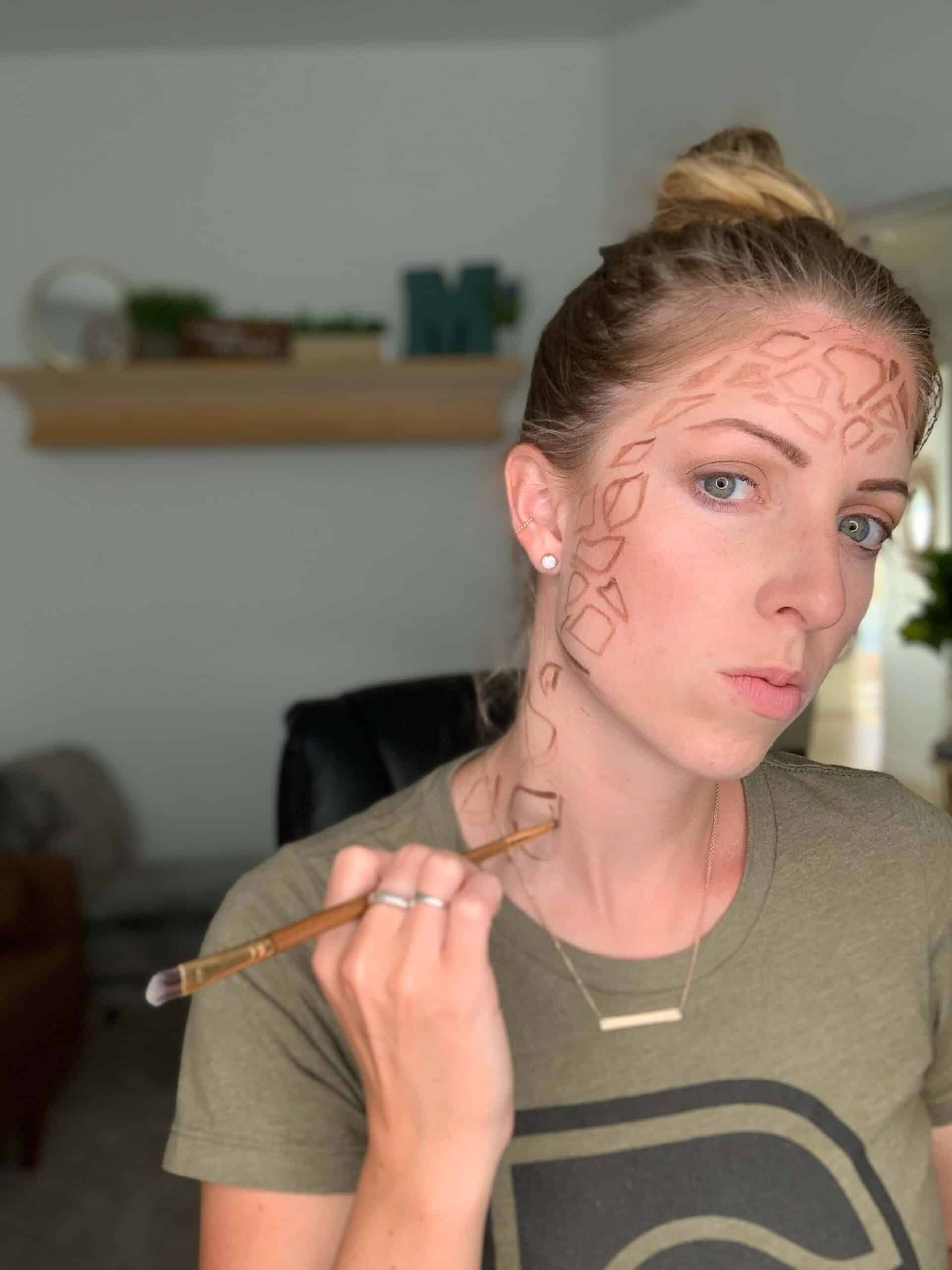 giraffe makeup tutorial