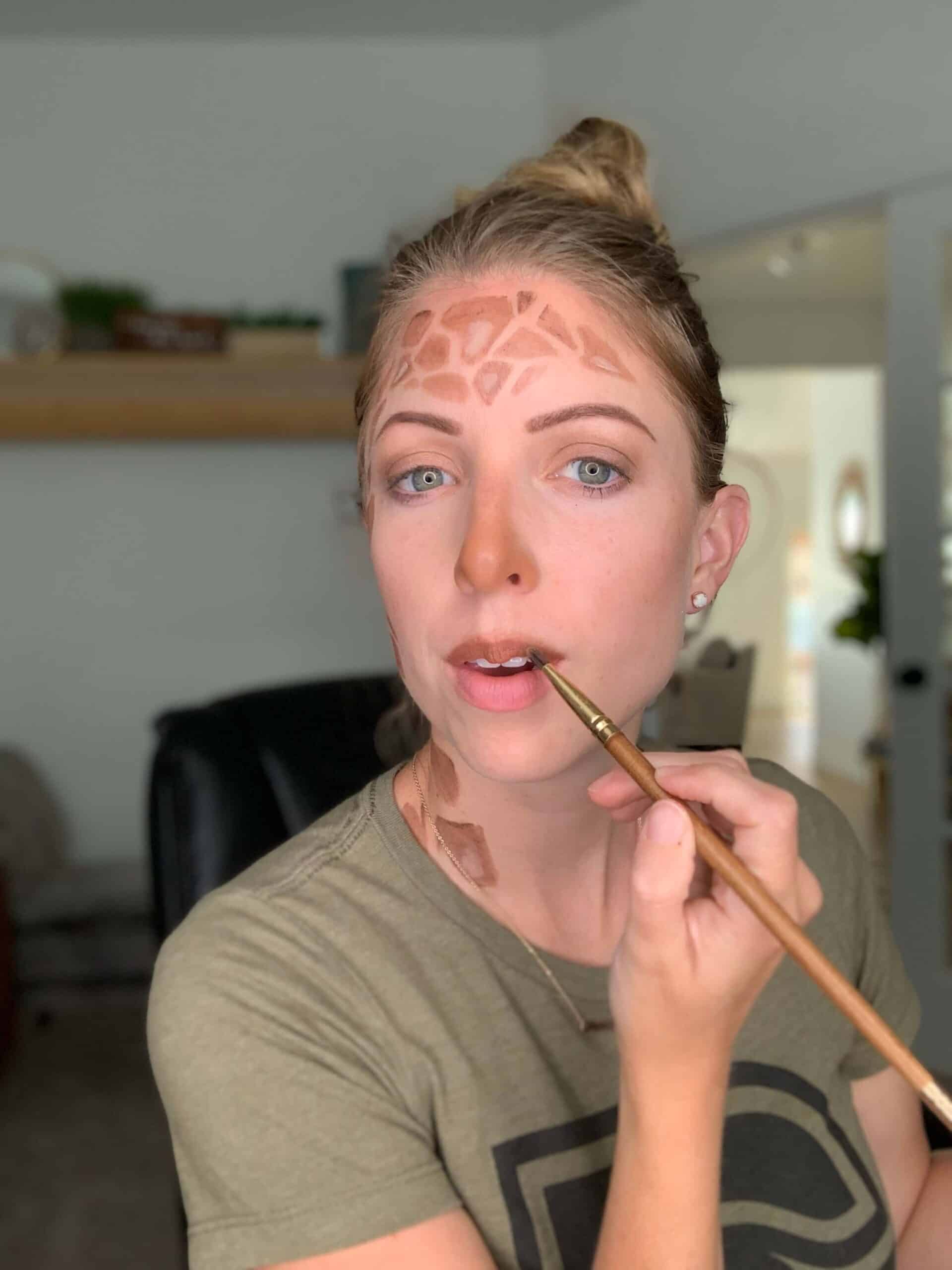 giraffe makeup tutorial