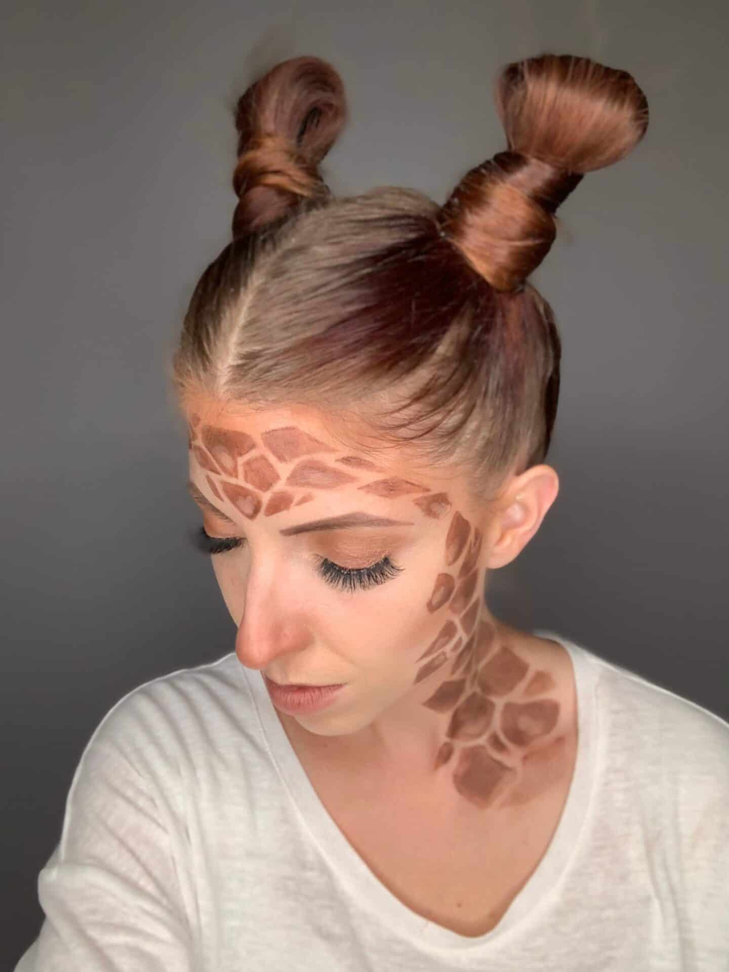 Seeing Spots: An Easy Giraffe Makeup Tutorial Using Real Makeup I Spy