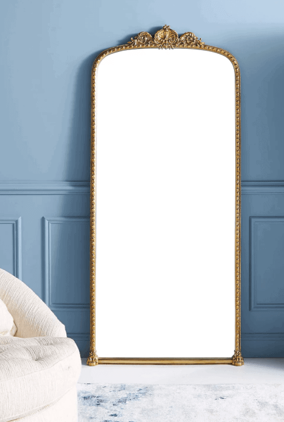 anthropologie primrose gold mirror dupe