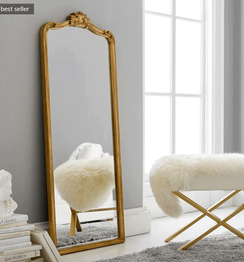 anthropologie primrose gold mirror dupe