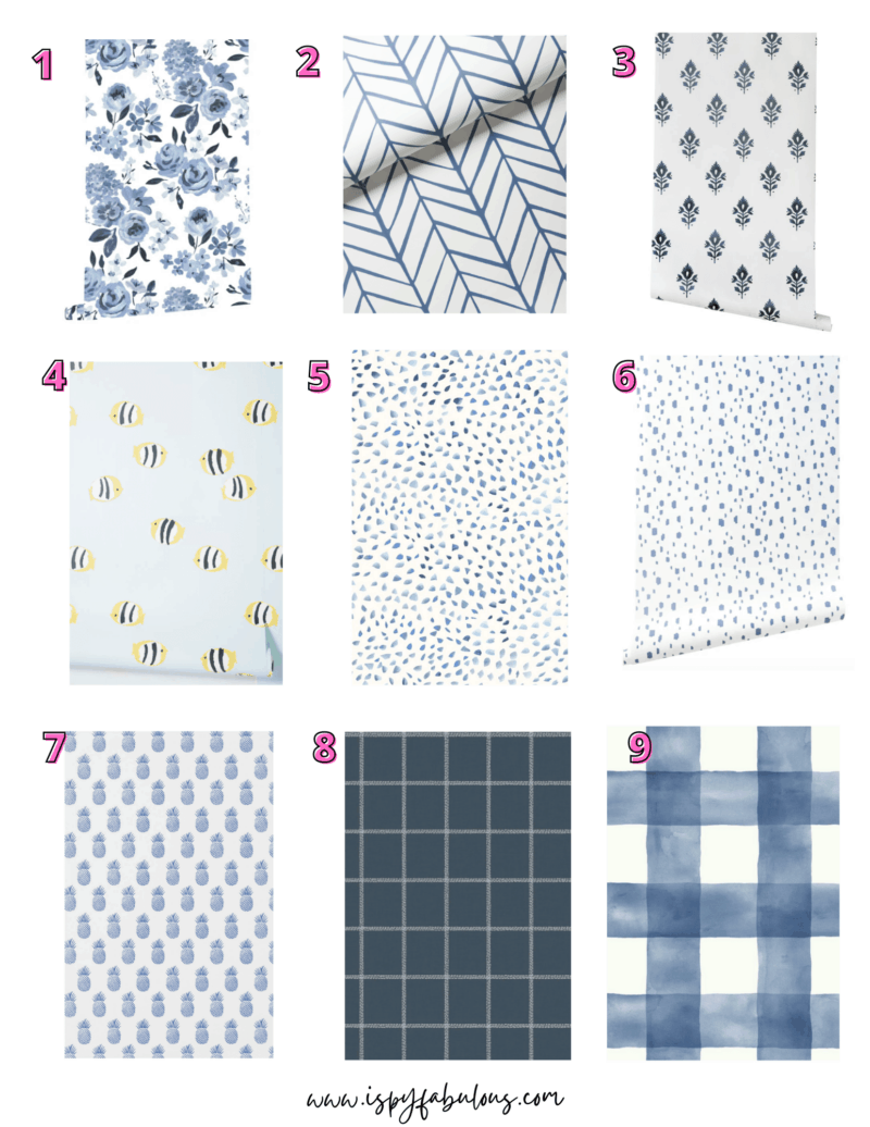 9 Blue Wallpaper Designs You’ll Want On Your Wall Immediately