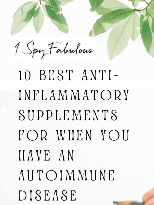 10 Best Supplements for Inflammation