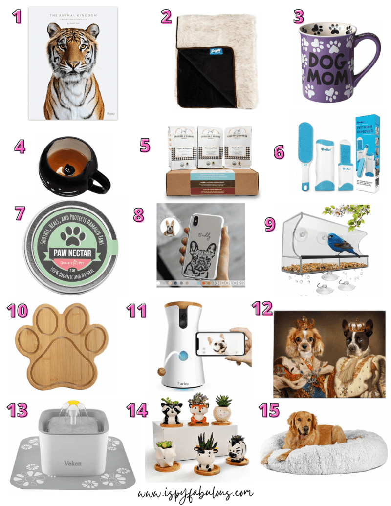 15 Pawfect Gift Ideas for Animal Lovers