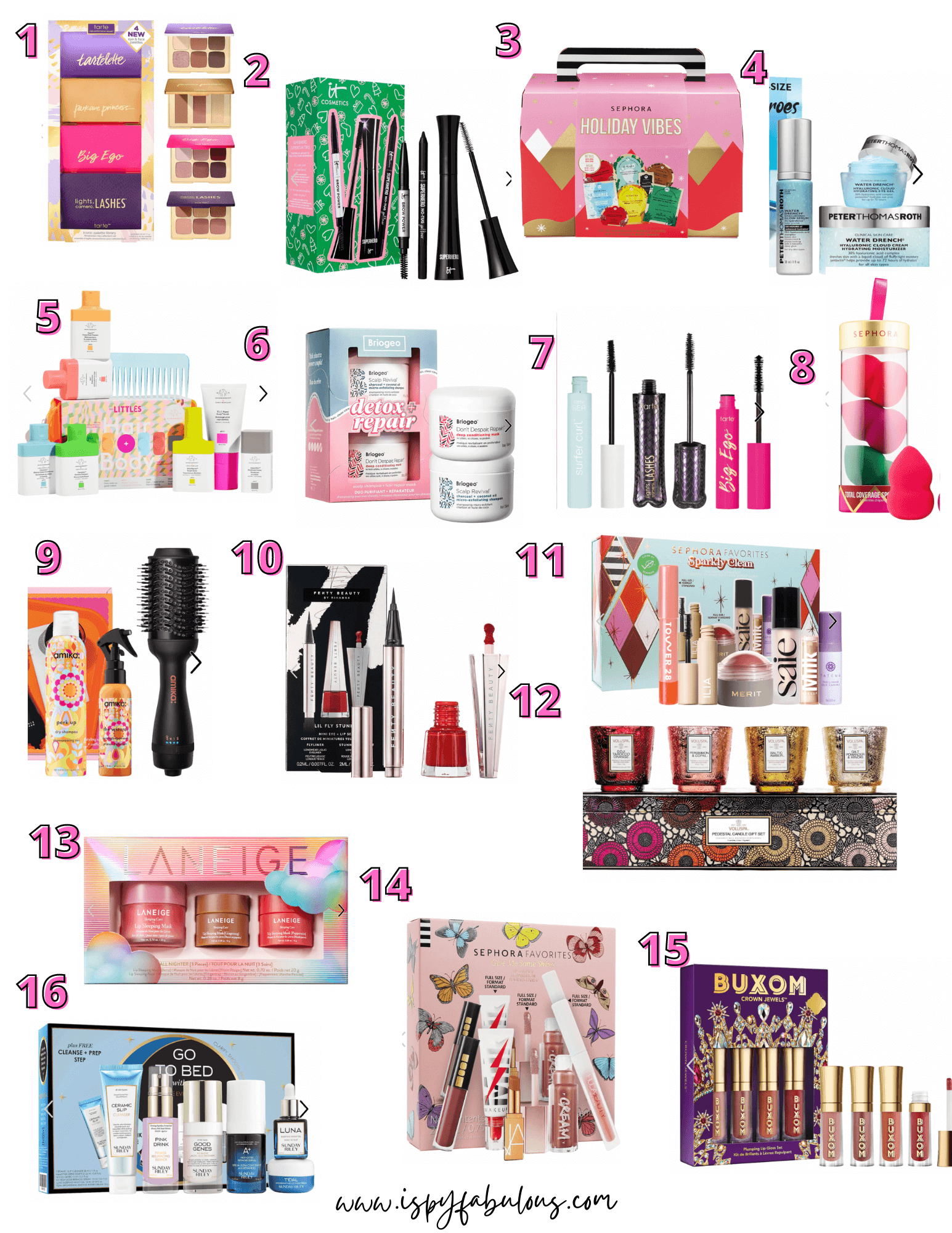 sephora holiday gift sets