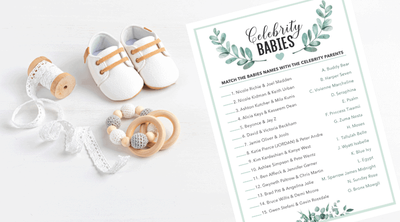 best baby shower games