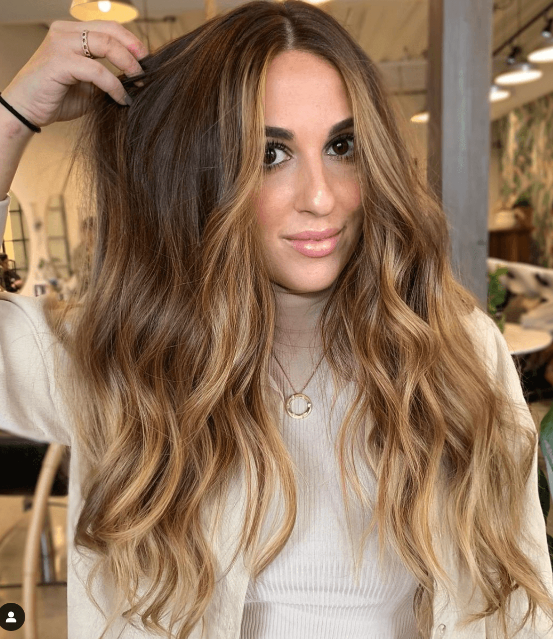 caramel balayage