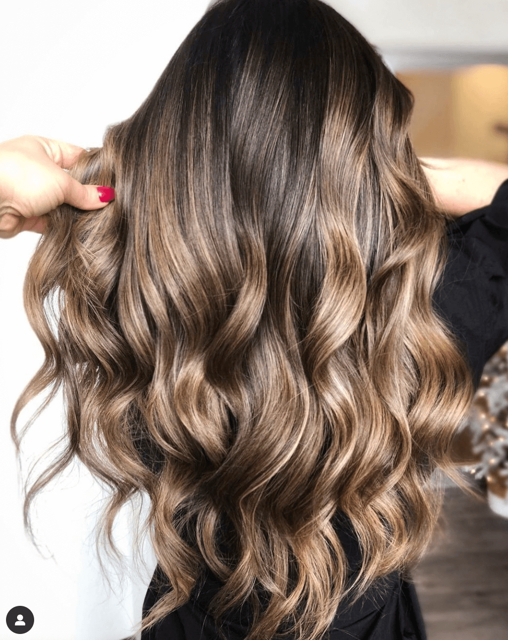 caramel balayage