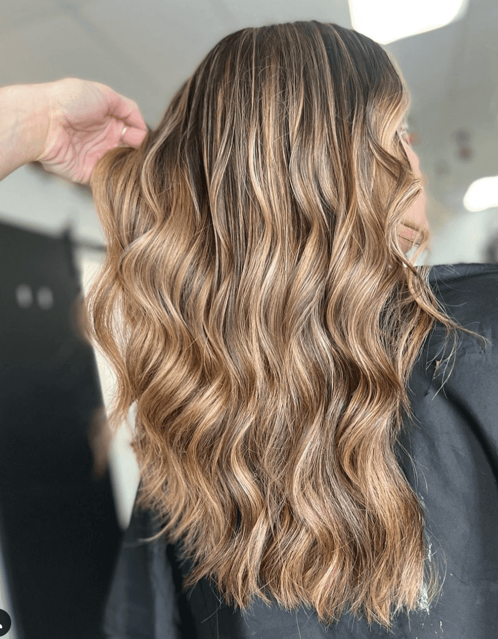 caramel balayage