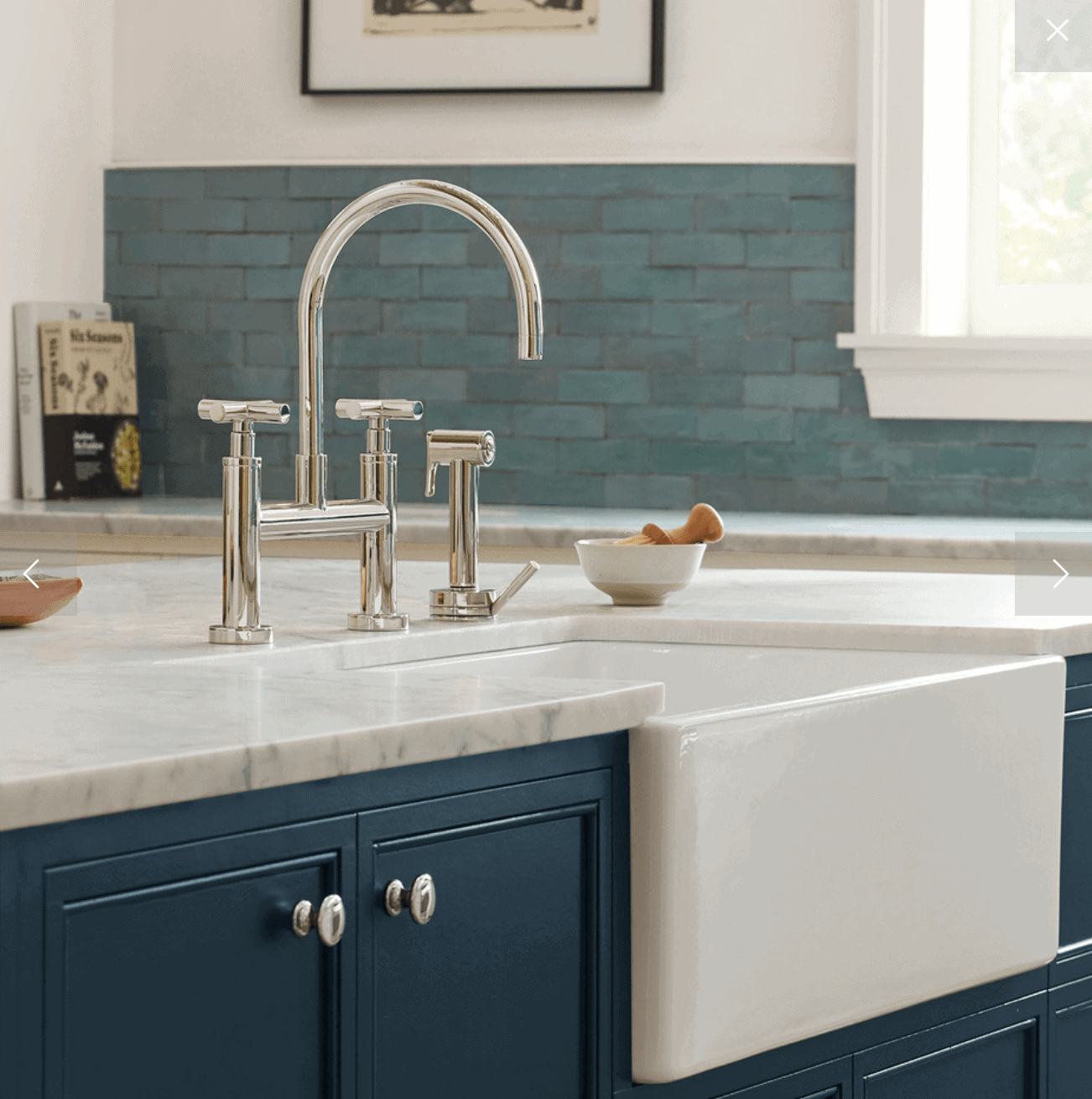 kitchen bridge faucets