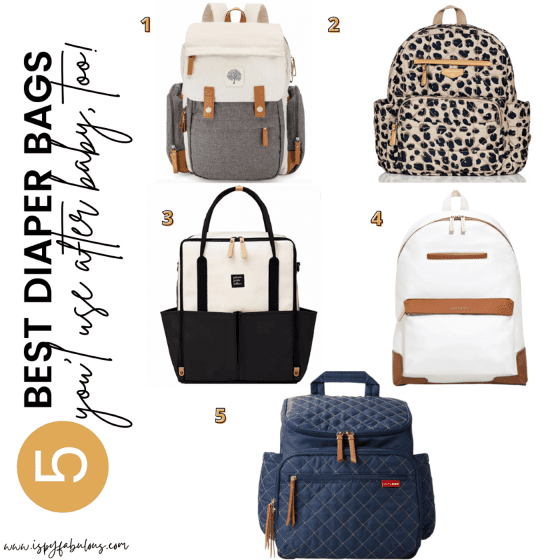 5 Best Diaper Bags You’ll Actually Use After Baby – New for 2022!