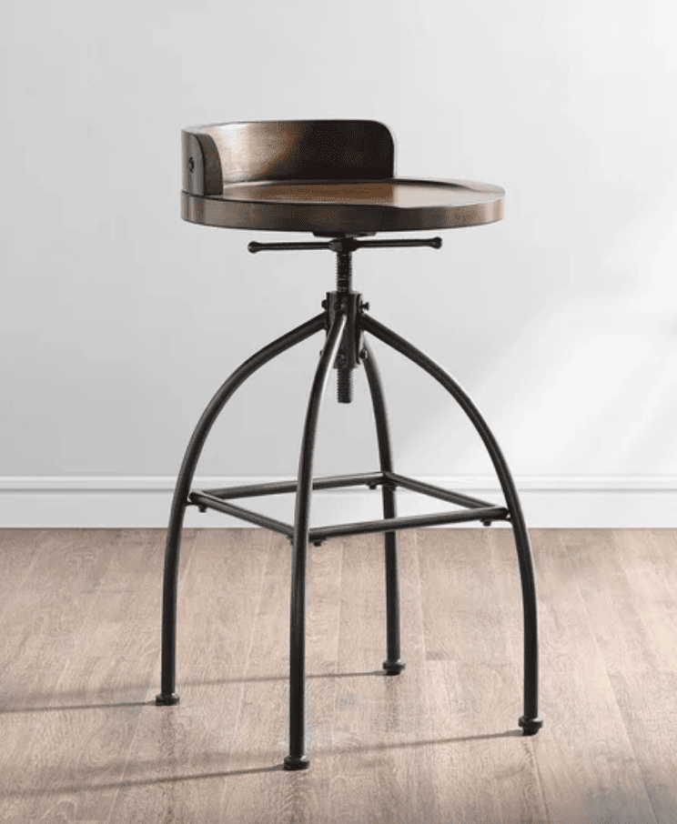 arteriors henson stool dupe