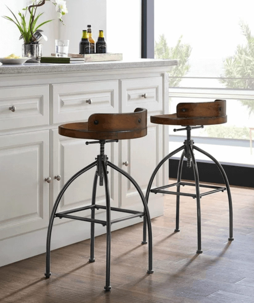 arteriors henson stool dupe