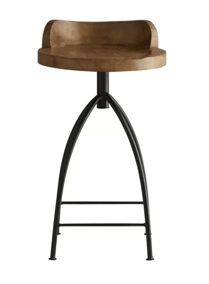 arteriors henson stool dupe