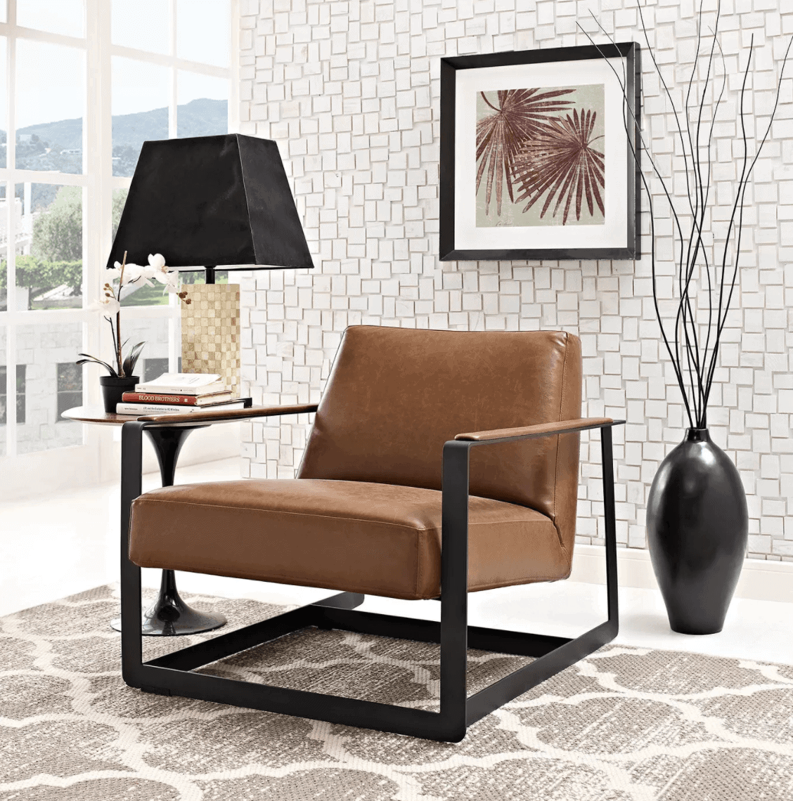 Fab Deal An Arhaus Sarlow Leather Chair Lookalike You ll Want to