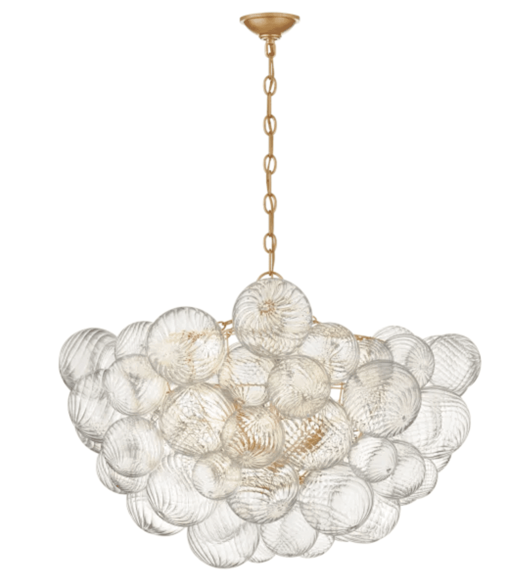 visual comfort talia bubble chandelier dupes