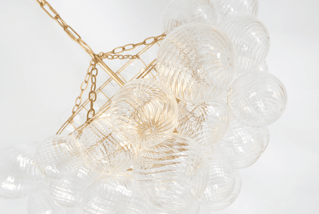 visual comfort talia bubble chandelier dupes