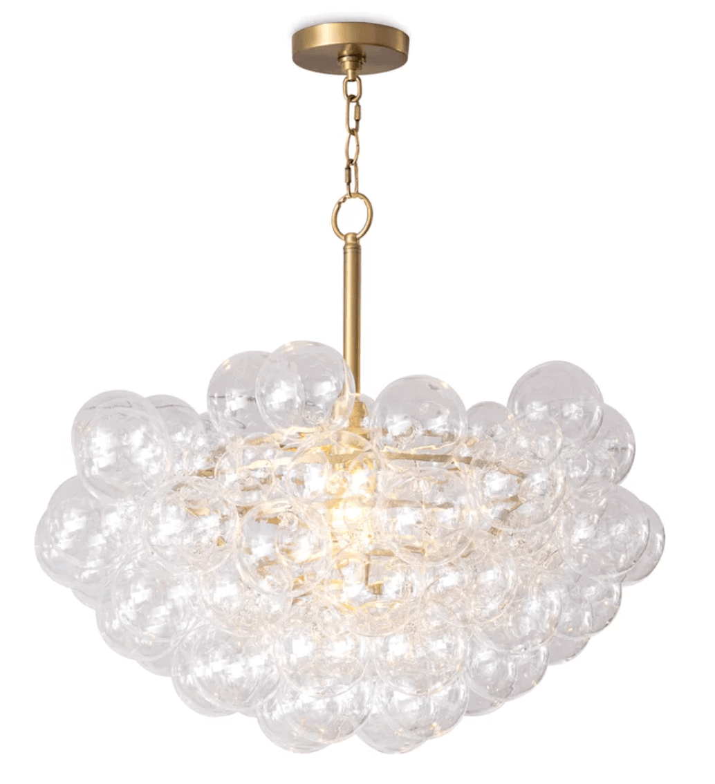 visual comfort talia bubble chandelier dupes