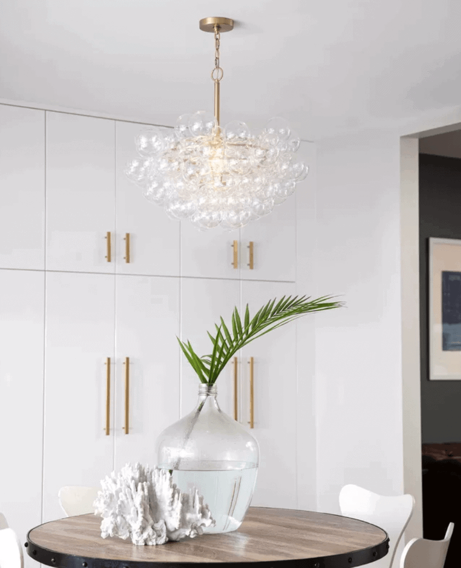 visual comfort talia bubble chandelier dupes