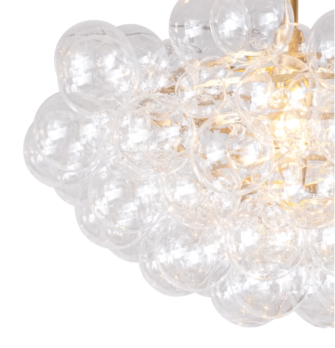 visual comfort talia bubble chandelier dupes